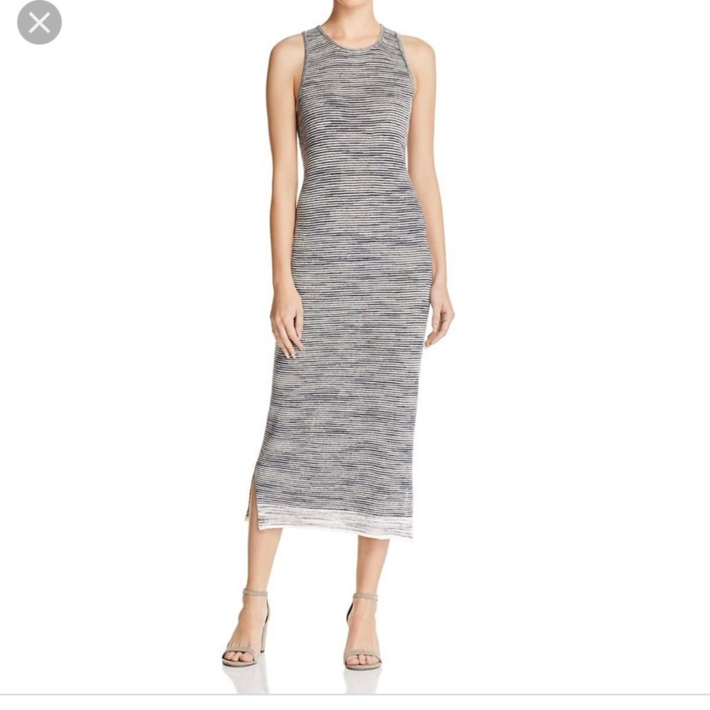 Theory Midi Dress Linen (size small)